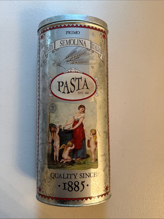 Primo Other - Primo Vintage Semolina Pasta Storage Canister - Silver